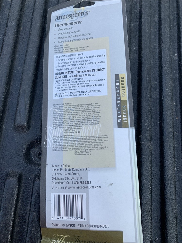 Atmospheres Thermometer