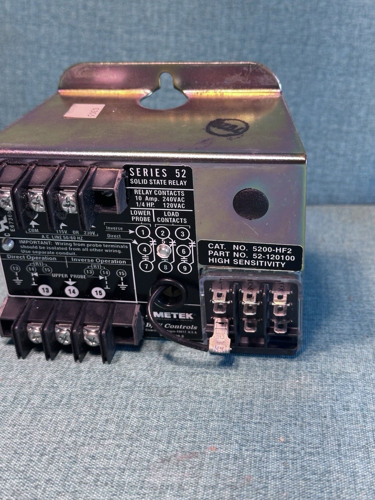 AMETEK 5200-HF2 RELAY 52-120100