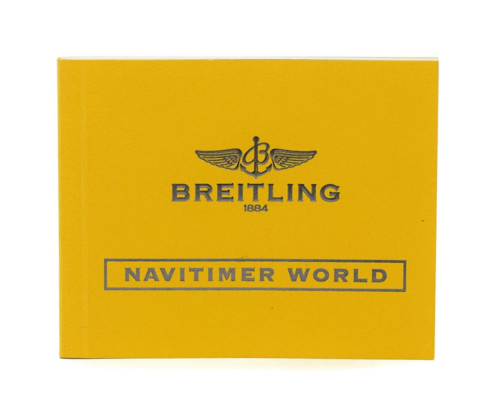Breitling Navitimer World Booklet Manual