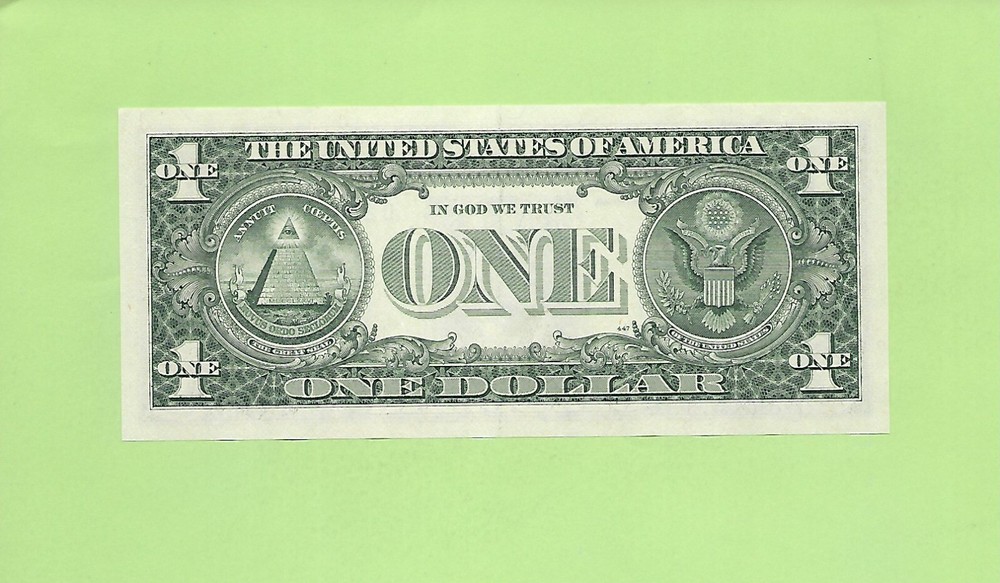 1988 ..UNCIRC $1 D 2779 6083 B .... 1988 $1 D-B NICE NOTE FRN