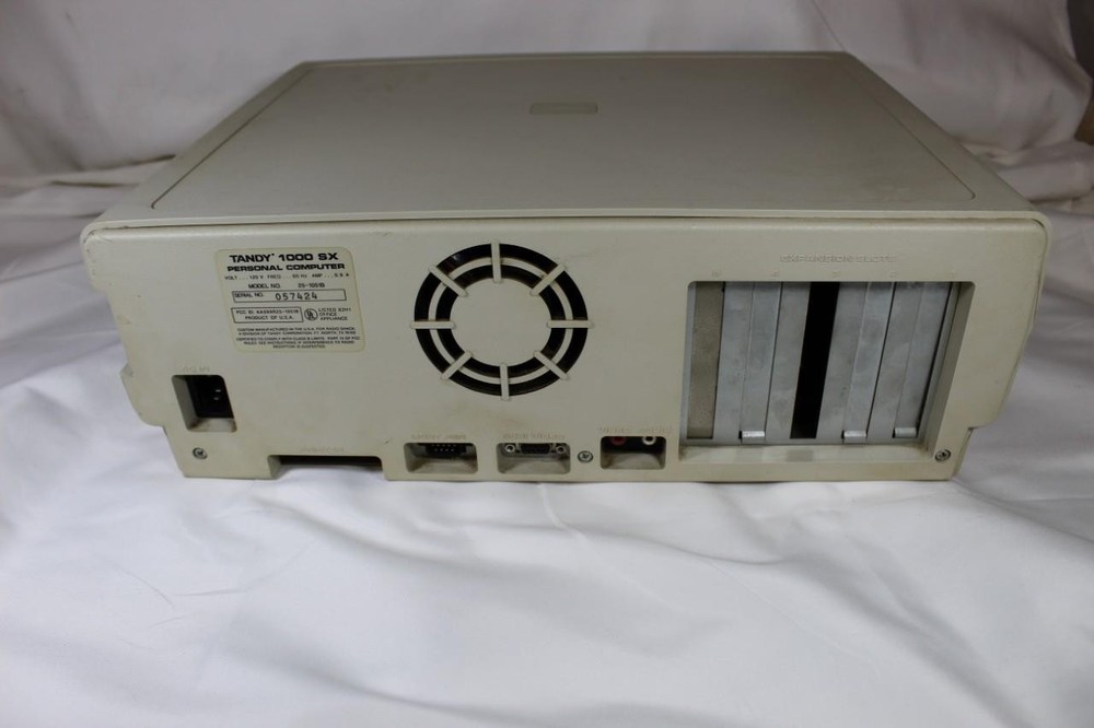 1987 Tandy 1000 SX Personal Computer Model No. 25-1051B - UNTESTED, AS-IS