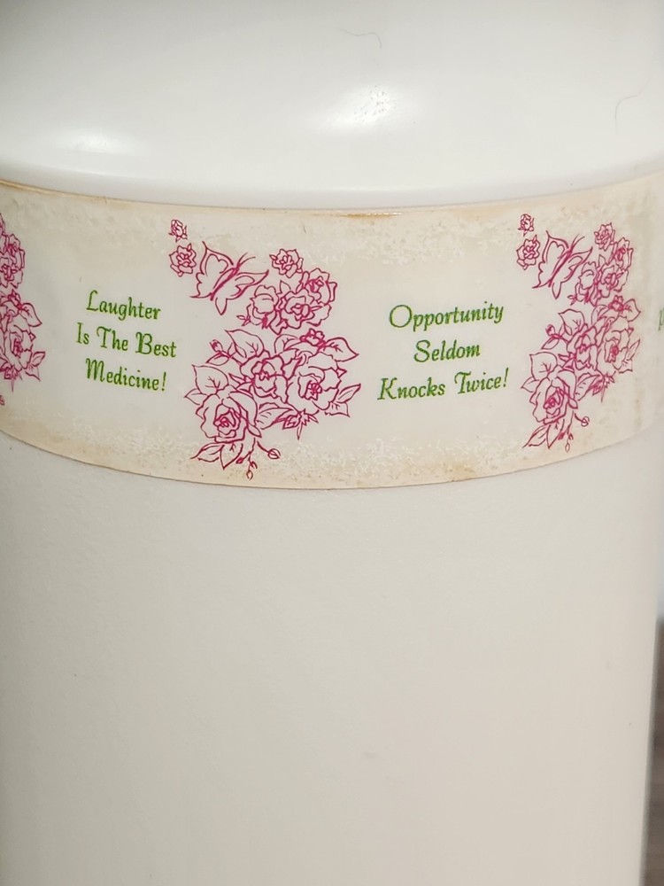 Vintage Dixie Bathroom Counter Cup Dispenser