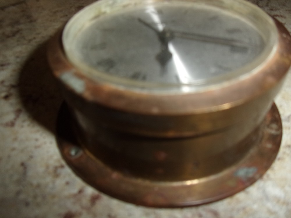 Original 1900's Made in Germany ship Clock