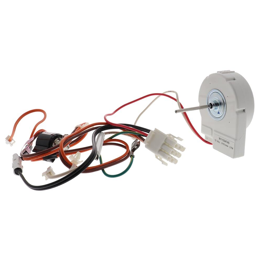 Exact Replacement W11334745 Refrigerator Evaporator Fan Motor for Whirlpool