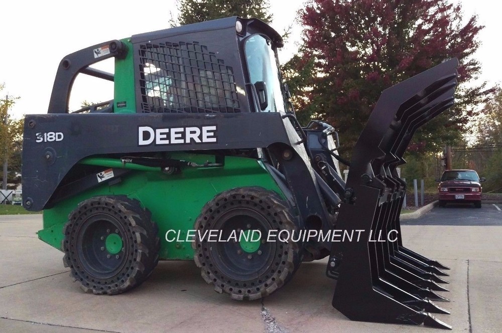 NEW 72" SEVERE-DUTY VERTICAL ROOT GRAPPLE RAKE ATTACHMENT for Skid-Steer Loader