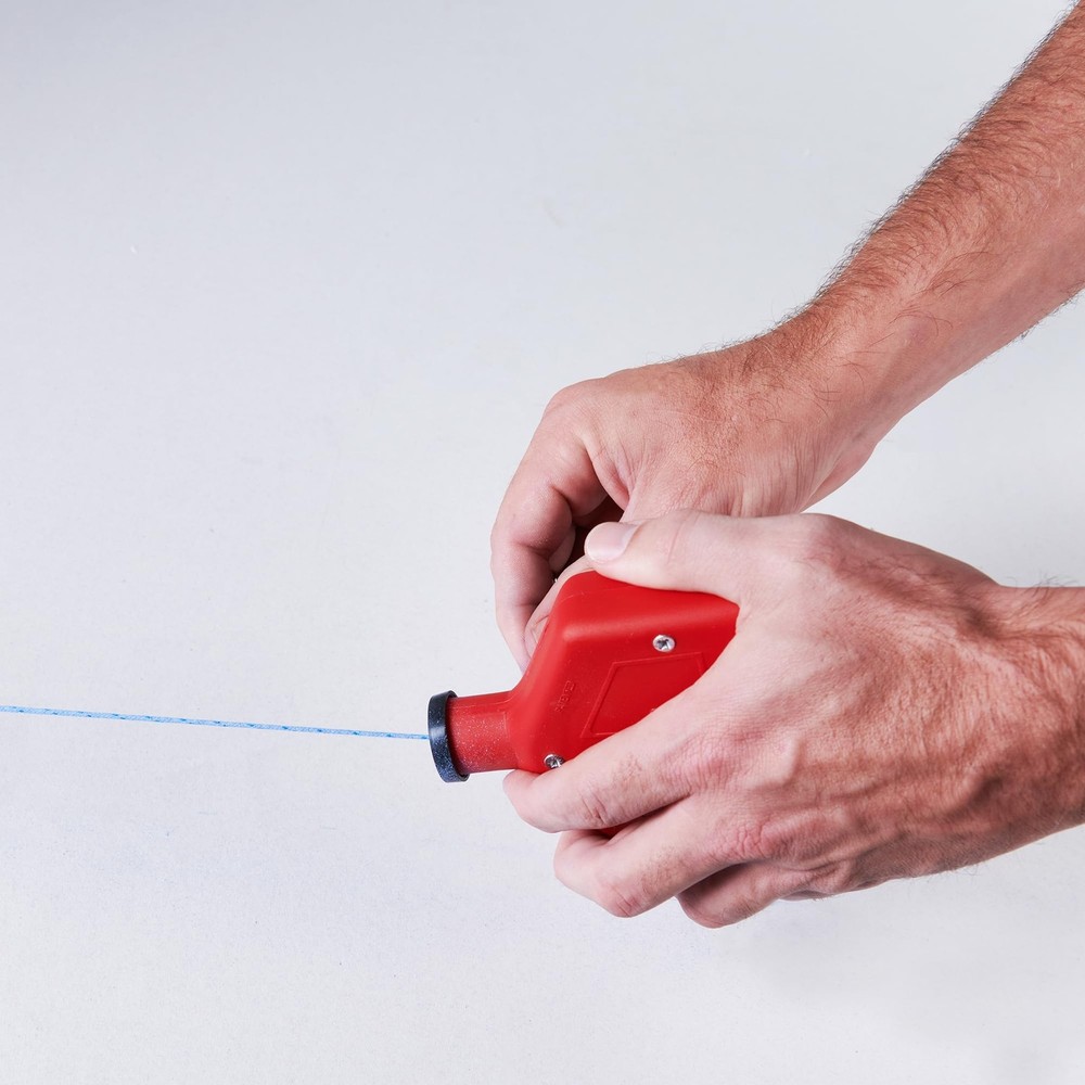 Chalk Line Replacement String 100ft Braided Poly Cotton for Chalk Reel