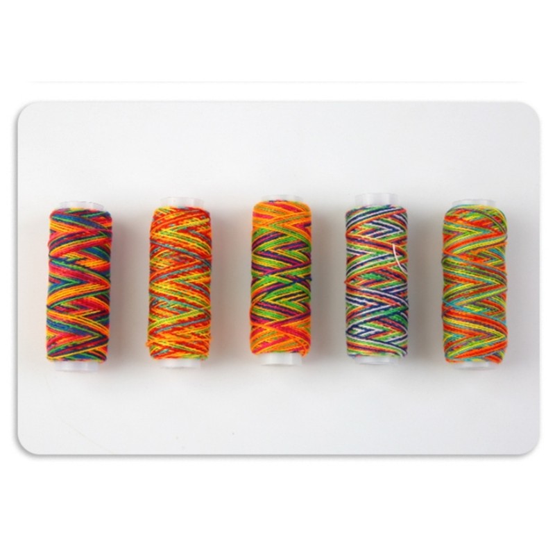 55 Yards Waxed String 28 Color Waxed Thread Sewing Thread Hand Stitching Thread