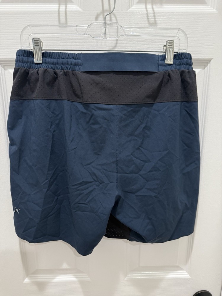 Lululemon Athletic Polyester Blend Stretch Shorts - Mens Size L
