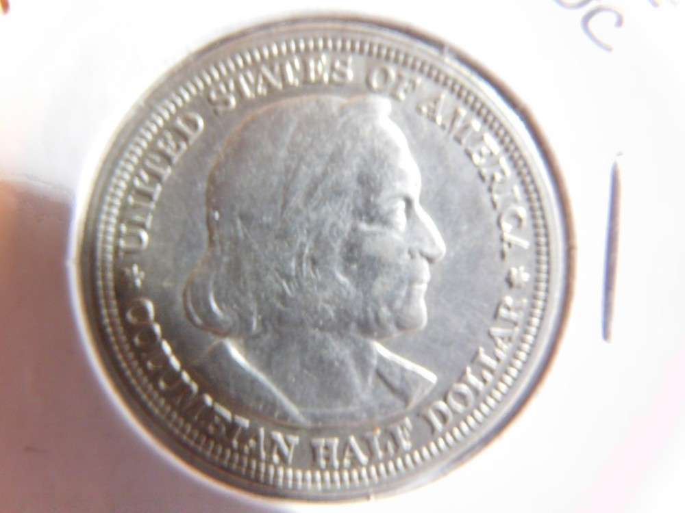 Columbian Exposition Commemorative Half Dollar (1893) 90% Silver