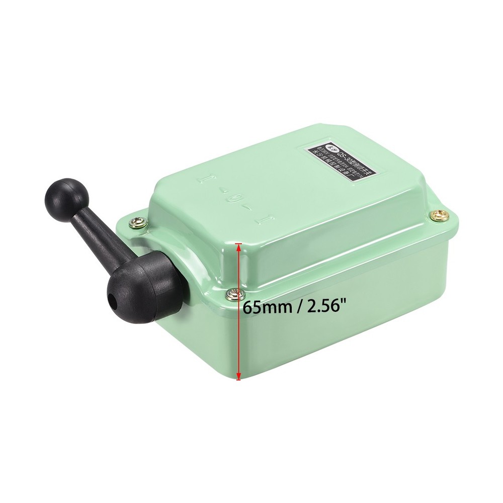 Drum Switch QS-30 3 Positon Forward/Off/Reverse Motor Control 30A