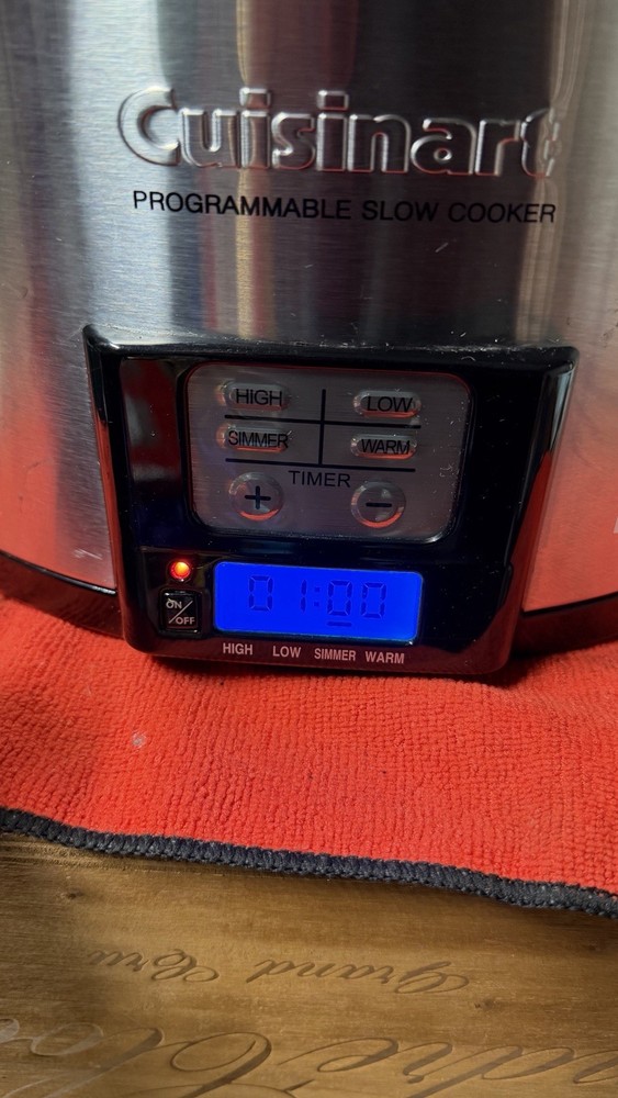 Cuisinart 3.5 Qt Programmable Slow Cooker Stainless Steel Tested