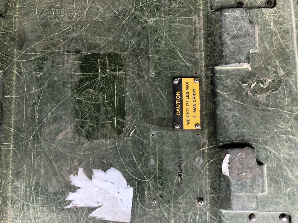 Hardigg Style Rack Mount Case General Dynamics Military Electronics Crate 36.5"