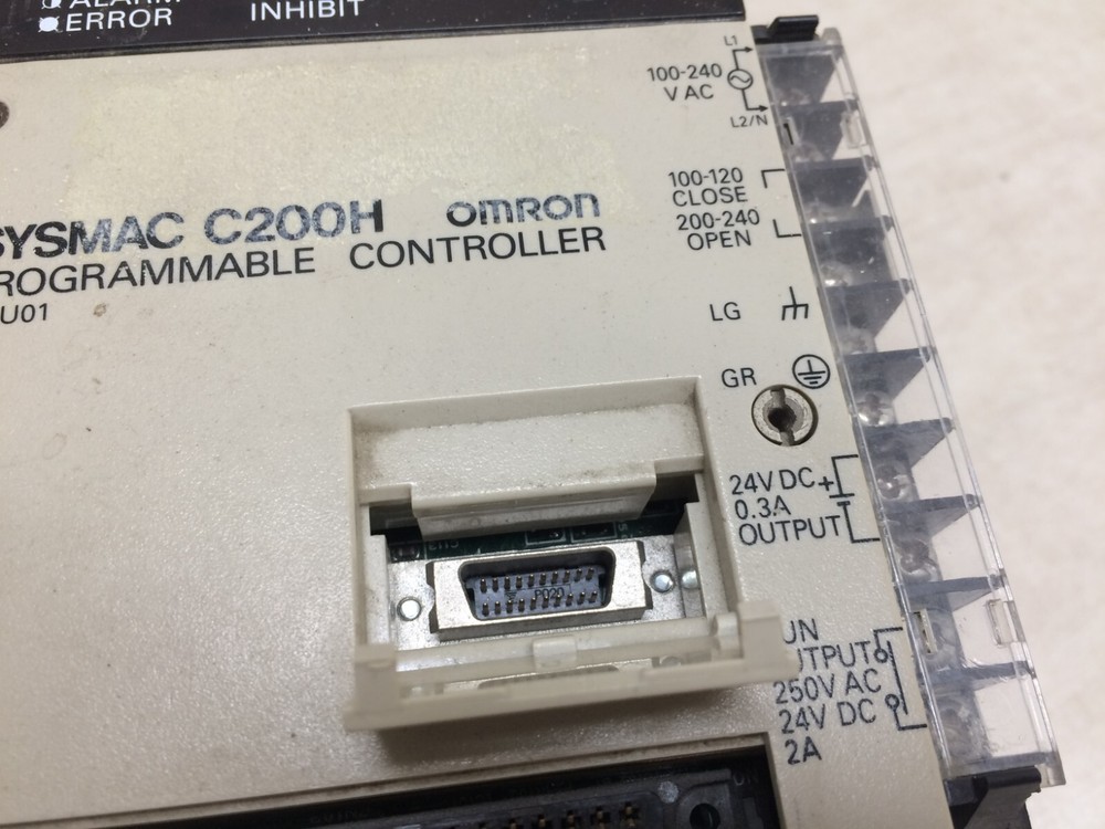 Omron Sysmac C200H-CPU01-E2 Programmable Logic Controller CPU Unit 50/60Hz