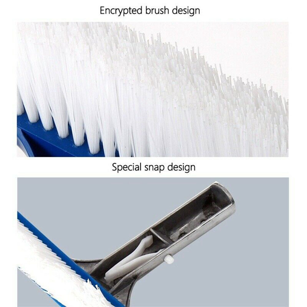 Professional-Grade Pool Brush - 18" Universal Fit, Durable & Lightweight