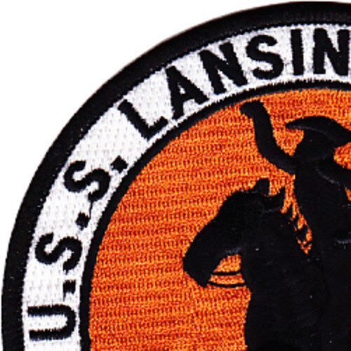 USS Lansing DER-388 Destroyer Ecort Ship Patch