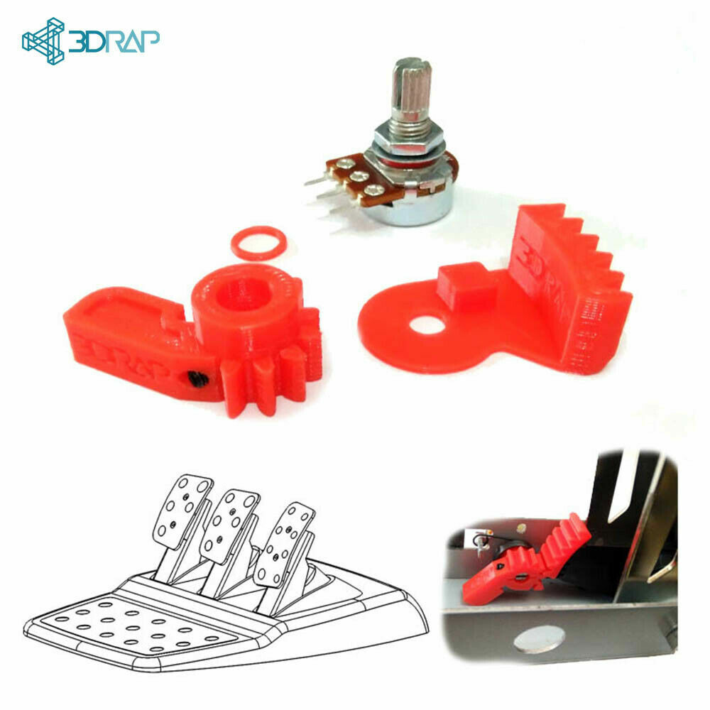 Potentiometer Replacement KIT – Logitech Pedals solution by 3DRap [Logitech](PC)