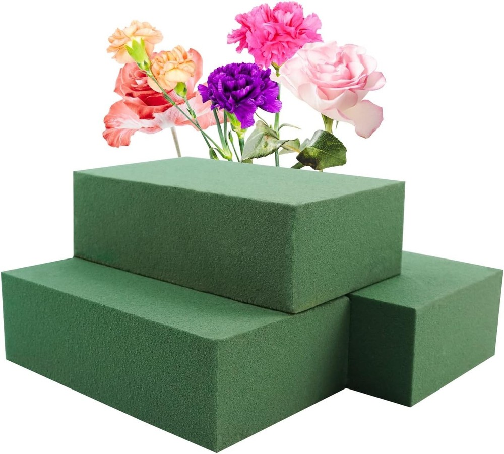 3Pcs Customizable Floral Blocks for Stunning Fresh & Artificial Arrangements