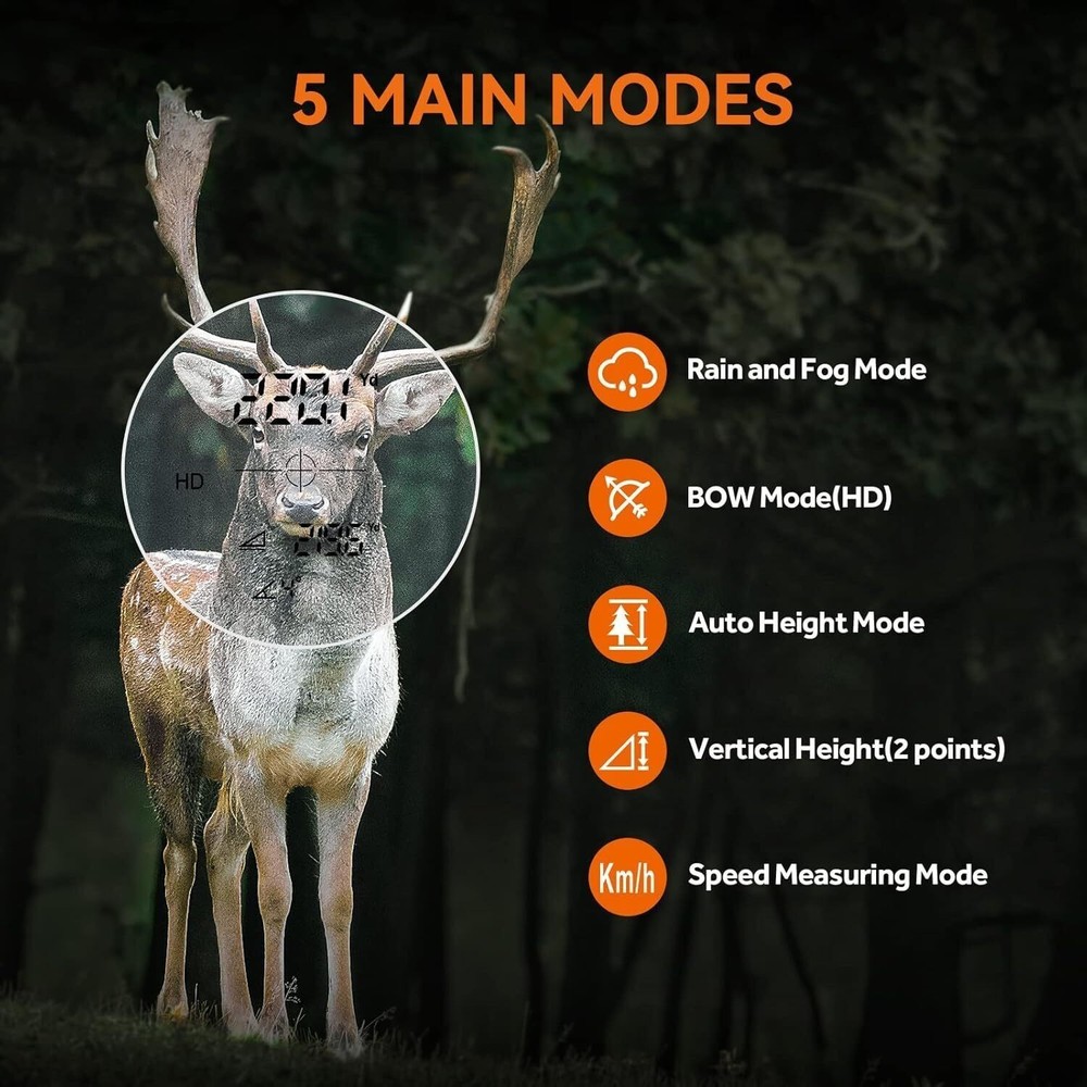 Range Finder for Shooting High Precision Hunting Rangefinder Laser Range Finder