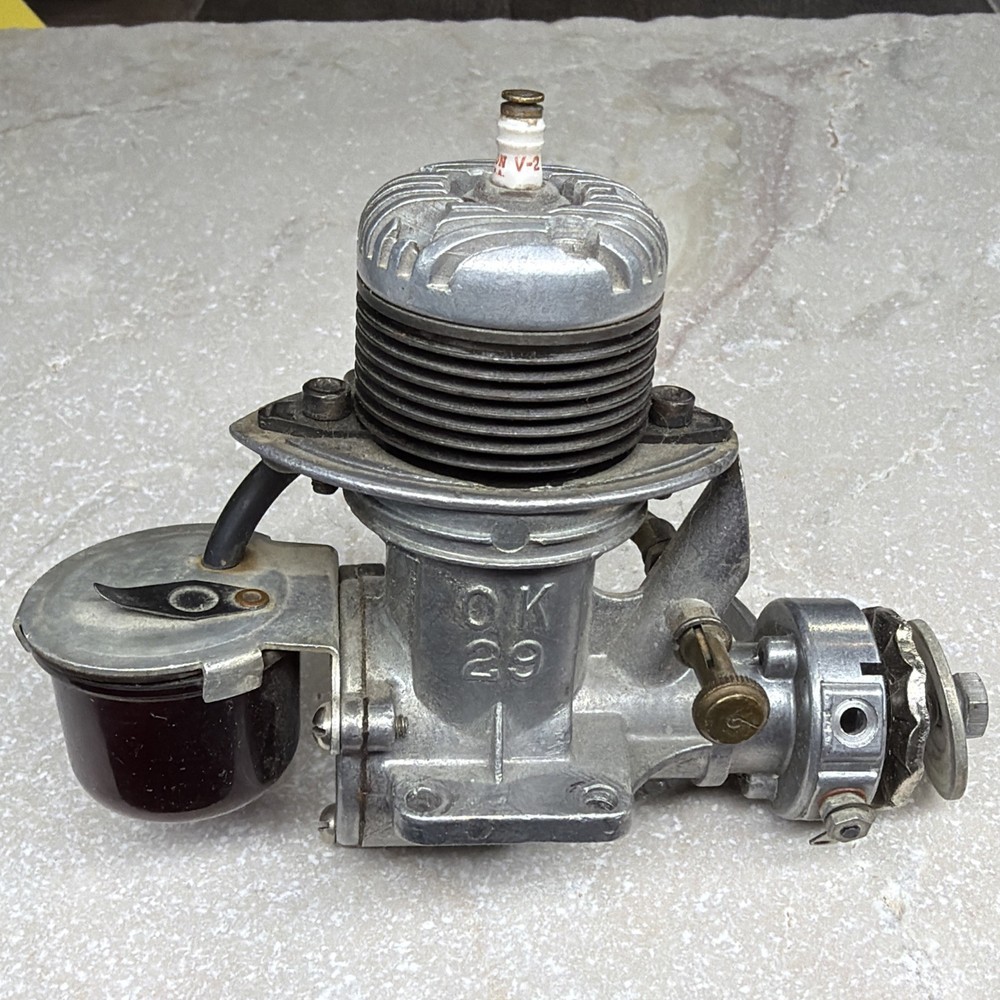 OK Herkimer 29 RC Airplane Engine NICE!