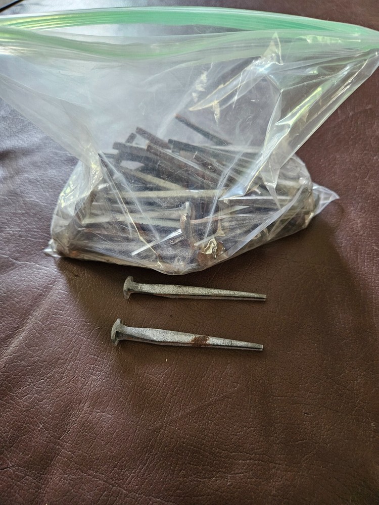 Vintage Hand Cut Nails 2 1/2" - unknown age