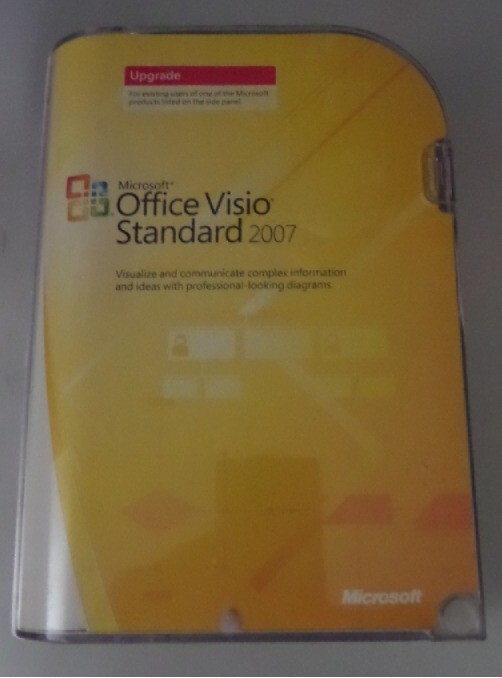 Microsoft Office Visio Standard 2007 Full Version RETAIL Upgrade for existing