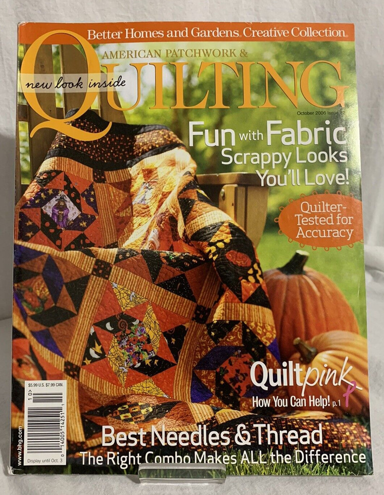 American Patchwork Quilting October 2006 Halloween