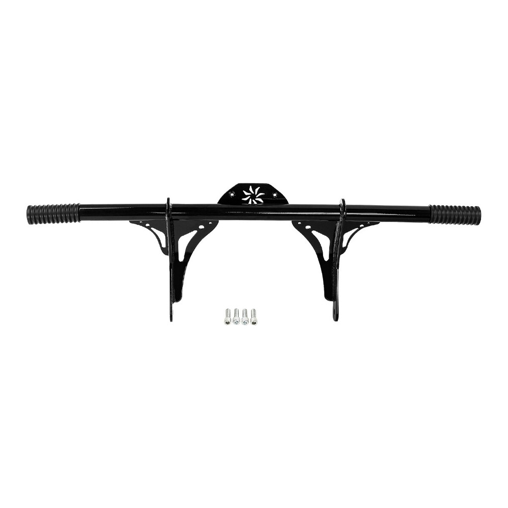 Front Black Crash Bar Protector For Harley Davidson Dyna W/ Mid Control 06-17