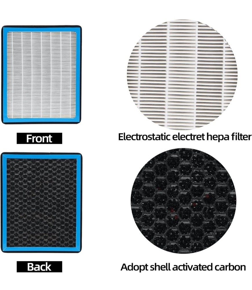 CF12150 Cabin Air Filter, Replacement with Activated Carbon