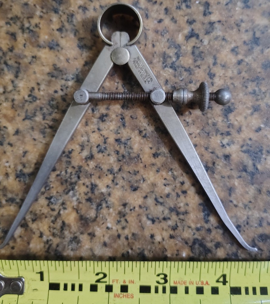 🗽 VINTAGE STARRETT 4-1/2" ID CALIPER