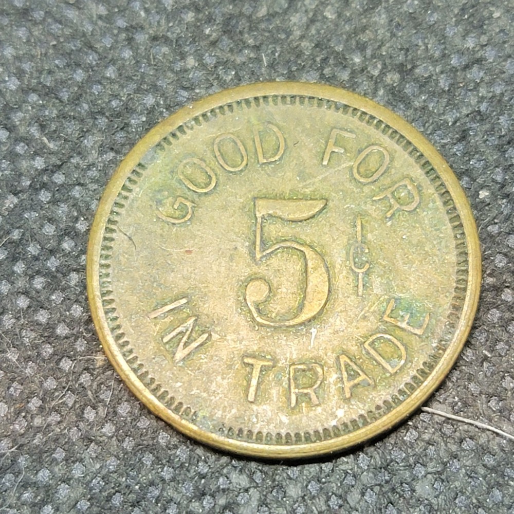 MAVERICK TRADE TOKEN, BOUGHT IN DUBUQUE L1299