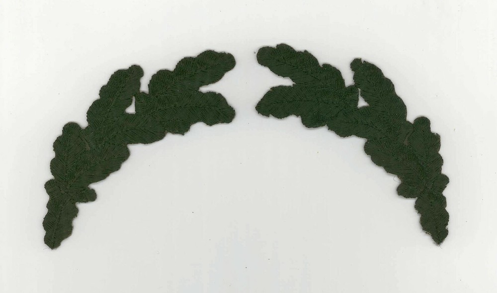 1 SET Black Scrambled Eggs Patch - Military, Captain, 3.75" (Iron on)