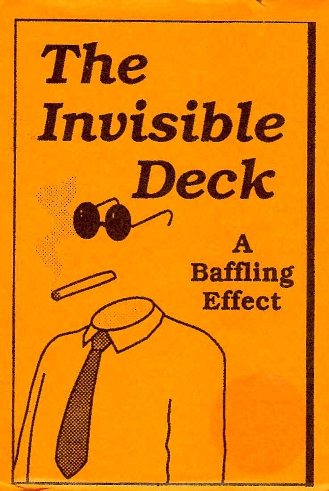 *NEW* RED BICYCLE INVISIBLE DECK! - PRO MAGIC - EASY TO PERFORM