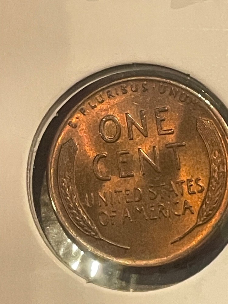 1956 Lincoln Wheat Cent - HIGH GRADE RED LUSTER