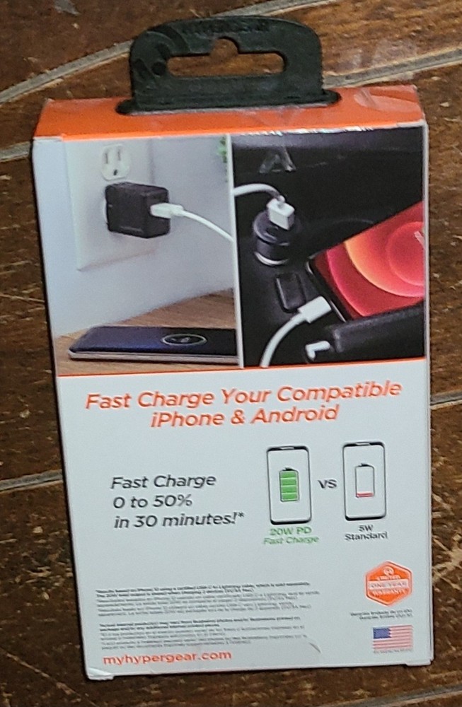 Hypergear 20W PD Bundle: Dual Output Wall & Car Charger