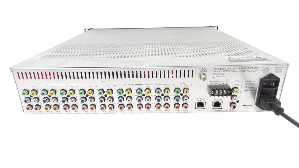 Blonder Tongue Laboratories HDE-8C-QAM HD Encoder 8 Component QAM