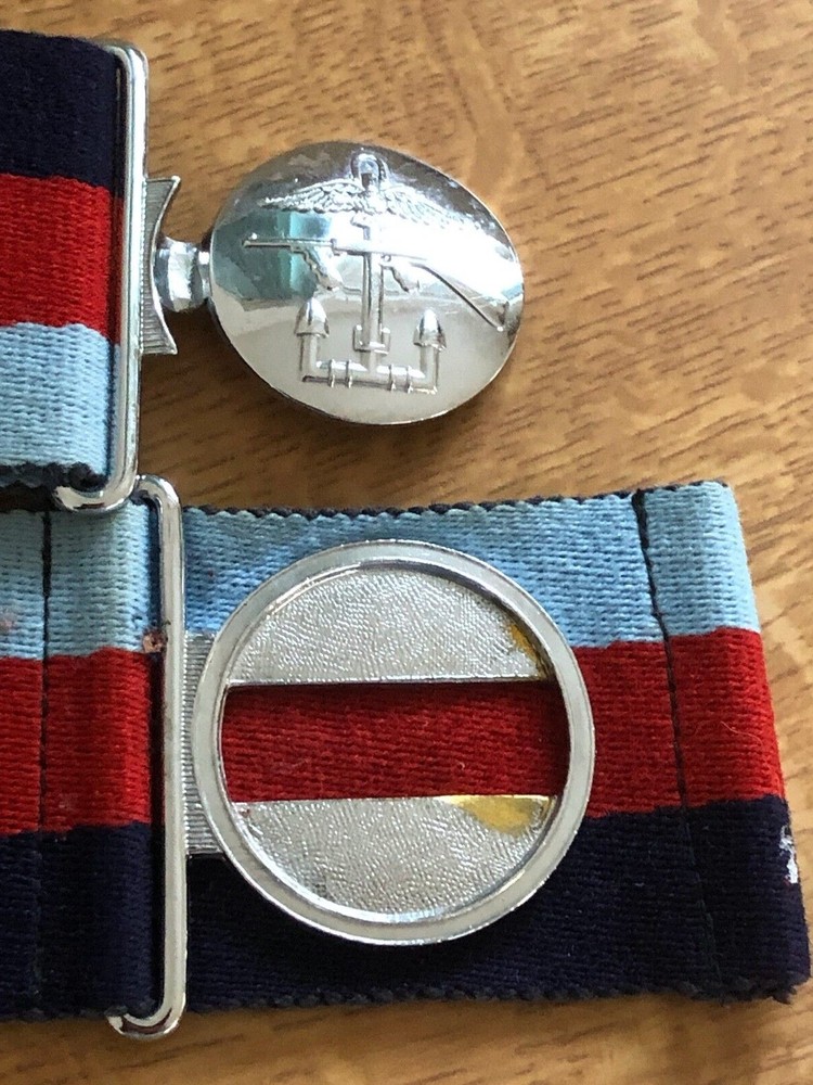 eagle and machine gun - regiment belt