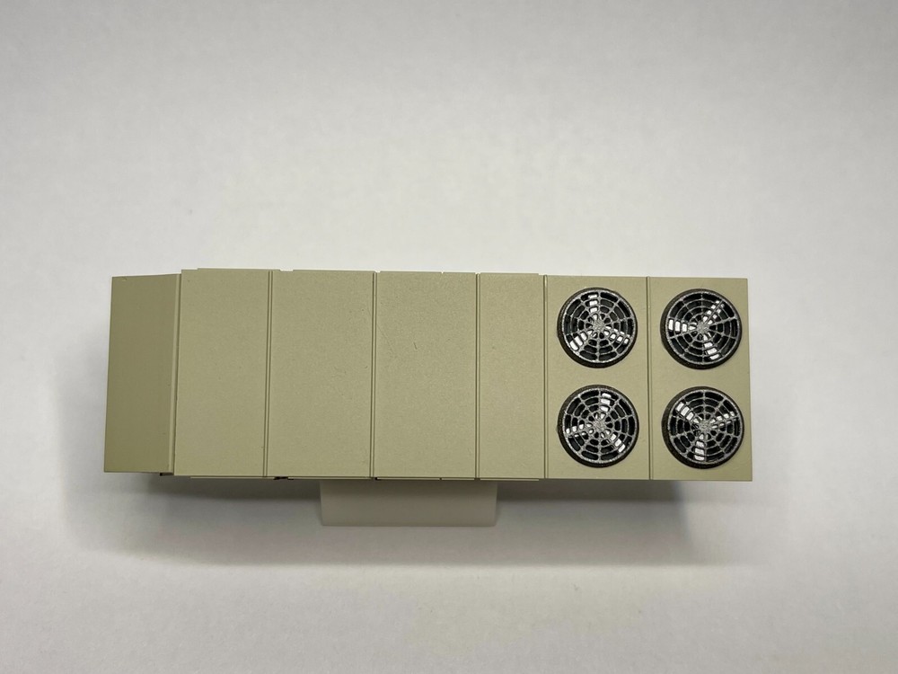3D Printed HO Scale Rooftop A/C Unit (Super Detailed)