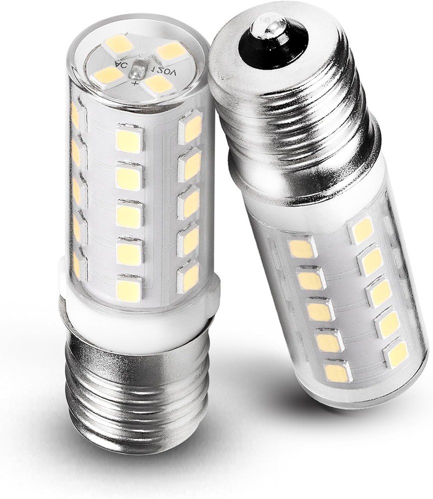 2pack, E17 LED Bulb 4W, 450lm 6000K Daylight White, Appliance Bulbs