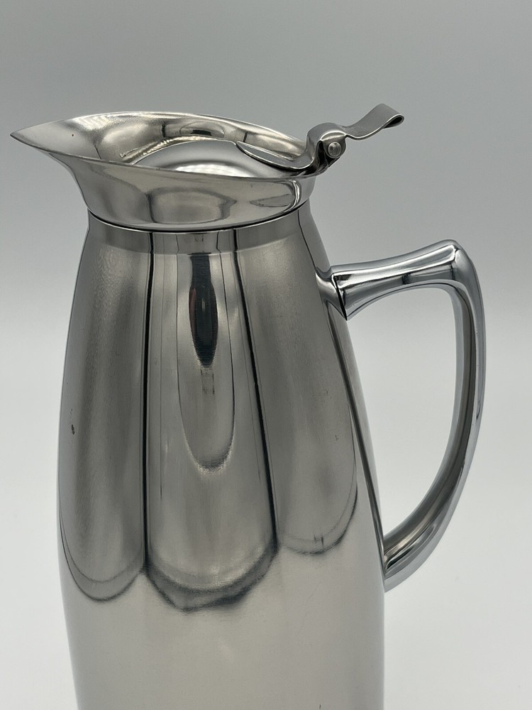 Bon Chef Style Stainless Beverage Server Pitcher 35oz Restaurant Ware