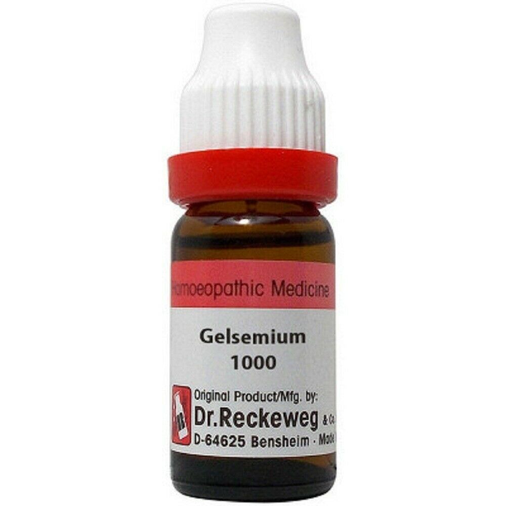 Dr. Reckeweg Homeopathy Gelsemium Sempervirens  (11 ml) (Select Potency)