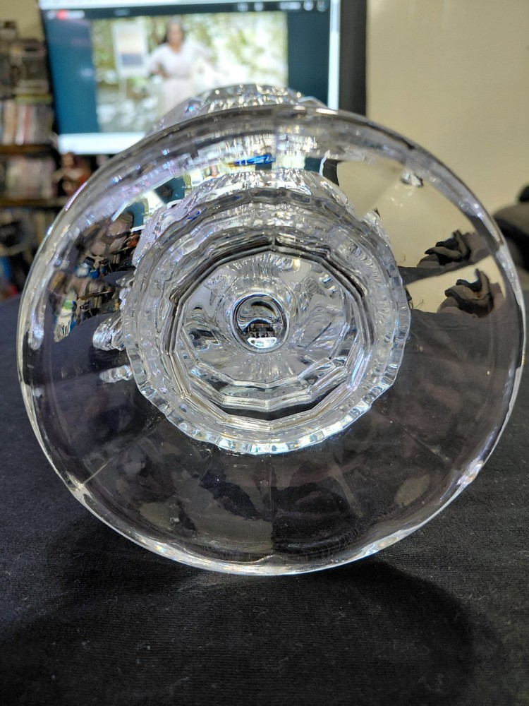 Kristal Zajecar 24% Lead Crystal Pitcher Flora Collection Pattern