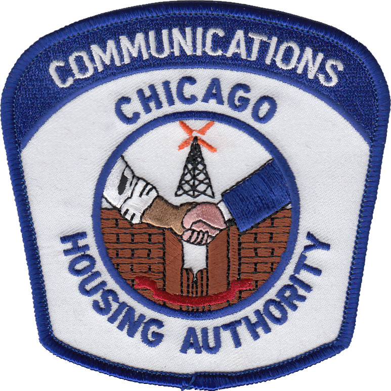 CHICAGO HOUSING AUTHORITY POLICE SHOULDER PATCH: Communications