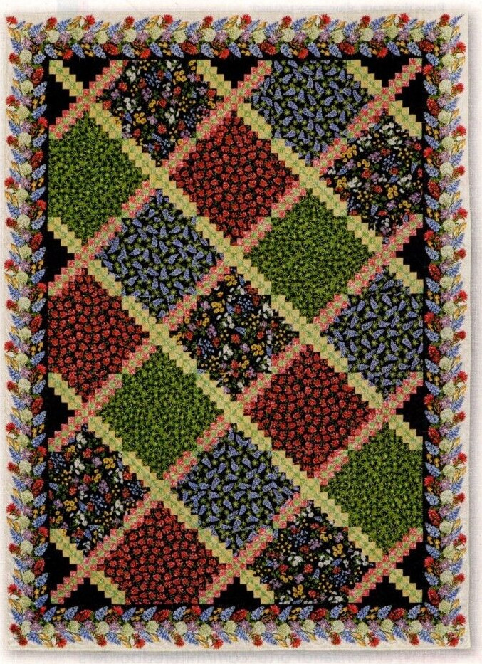 Wildflower Garden Quilt Pattern Pieced JR