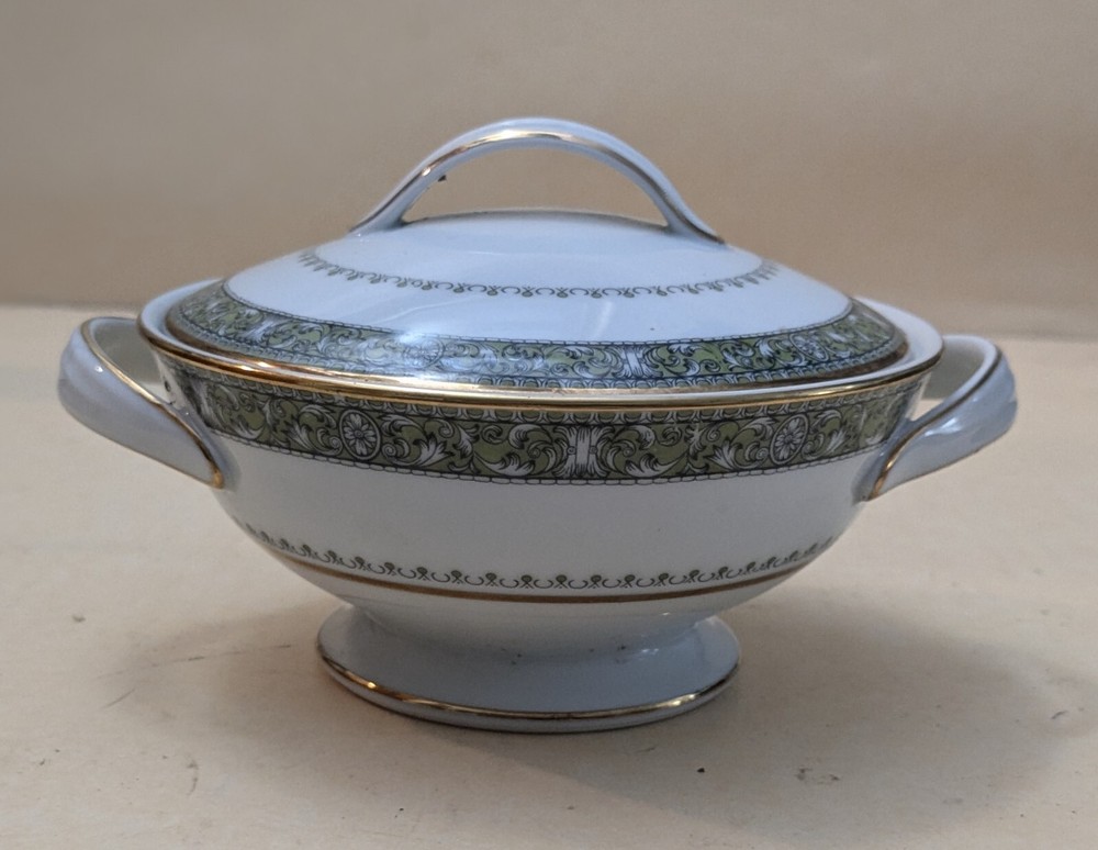 DINNERWARE: Thurston by Noritake-Sugar Bowel & Lid, Vintage