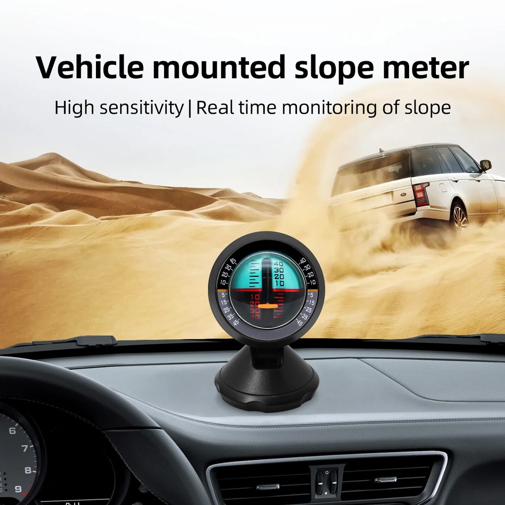 AD Slope Meter Angle Slope Car Inclinometer Indicator Gradient Balancer Tool
