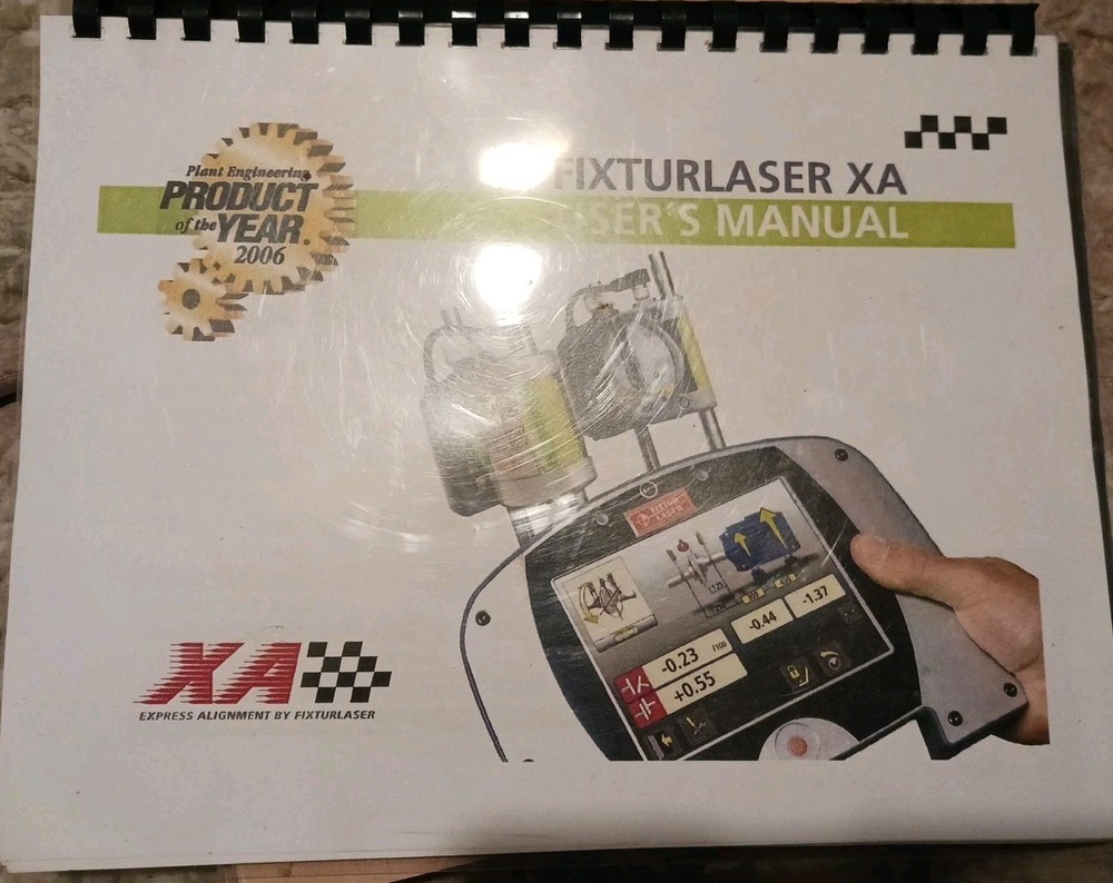 Fixturelaser Xa User Manual