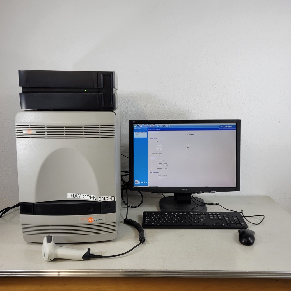 Abbott 9K15-01 m2000rt Real Time PCR Diagnostic System w/ Control Computer