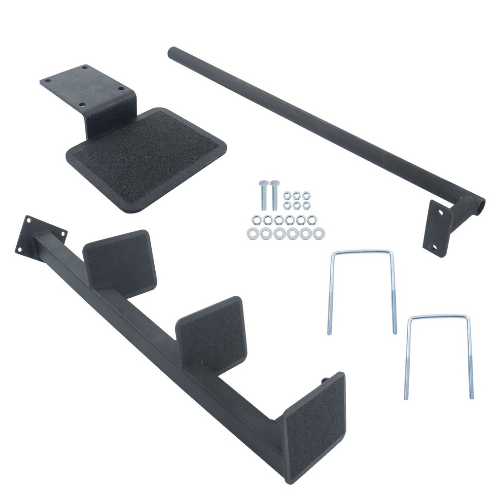 Universal Step Deep "V" Boat Trailer Steps Heavy-Duty Boat Steps w/ Handle