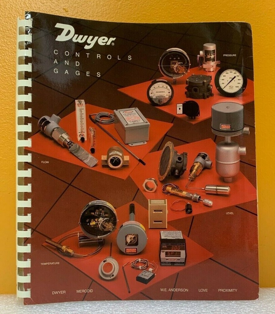 Dwyer 1991 Controls and Gages Catalog.