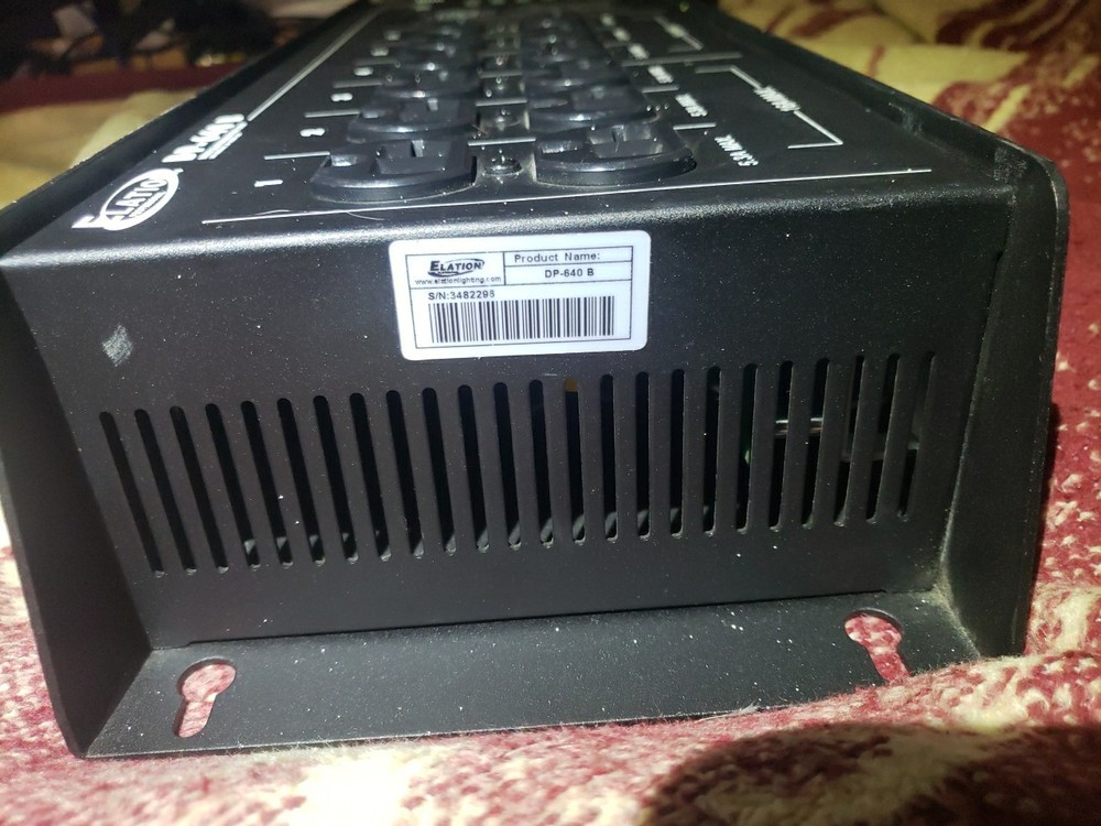 Elation DP-640B Hybrid 6-Channel DMX Dimmer/Switch Pack